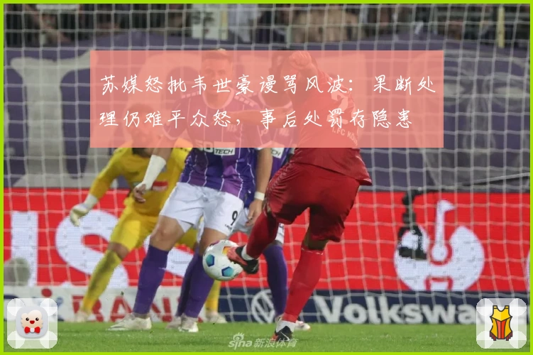 苏媒怒批韦世豪谩骂风波：果断处理仍难平众怒，事后处罚存隐患
